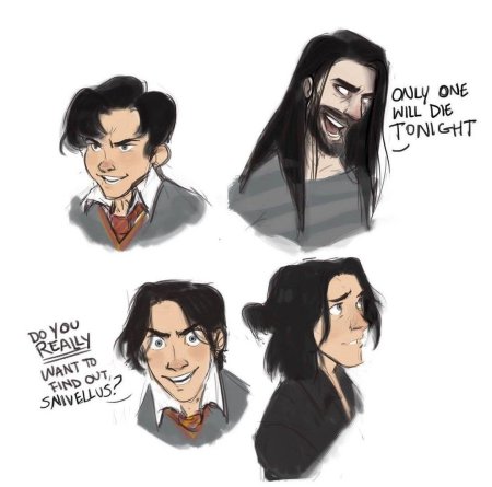 Гарри поттер северус снейп