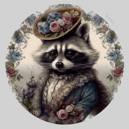 Енот рисунки