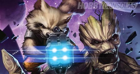 Стражи галактики енот и грут