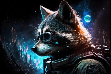 Енот из стражей галактики