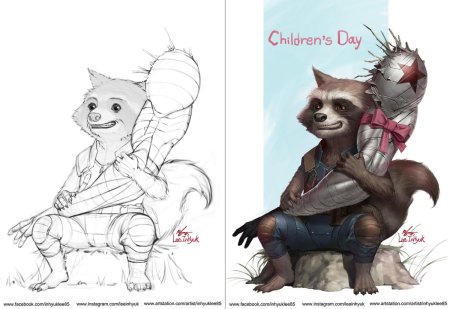 Енот ракета стражи галактики