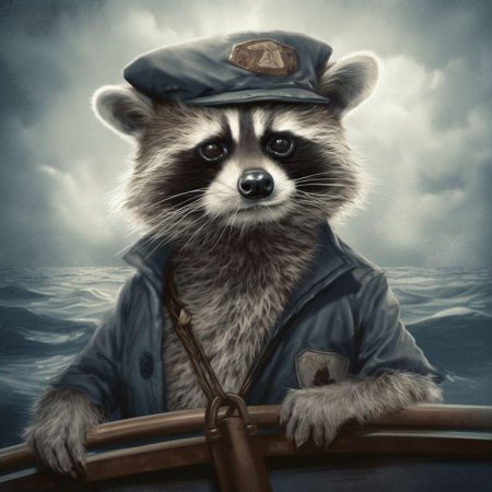 Енот животное