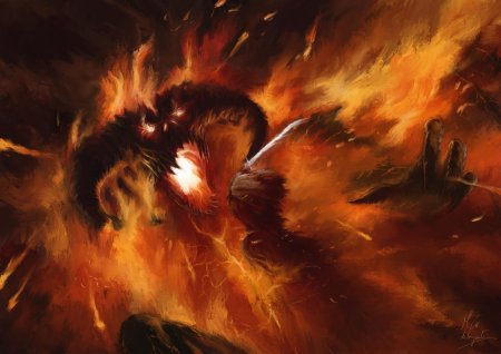 Властелин колец балрог