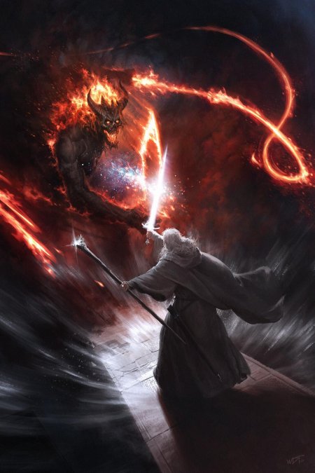 Гэндальф и балрог