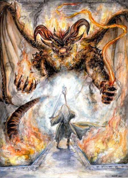 Балрог властелин колец