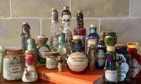 Бутылочки с зельями из гарри поттера