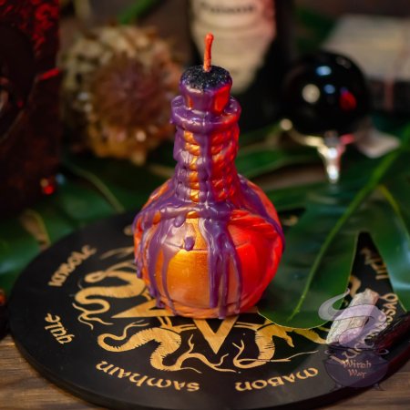 Свеча ведьмина бутылка