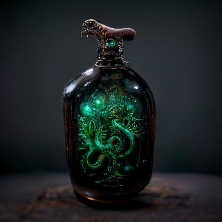 Бутылка с зельем