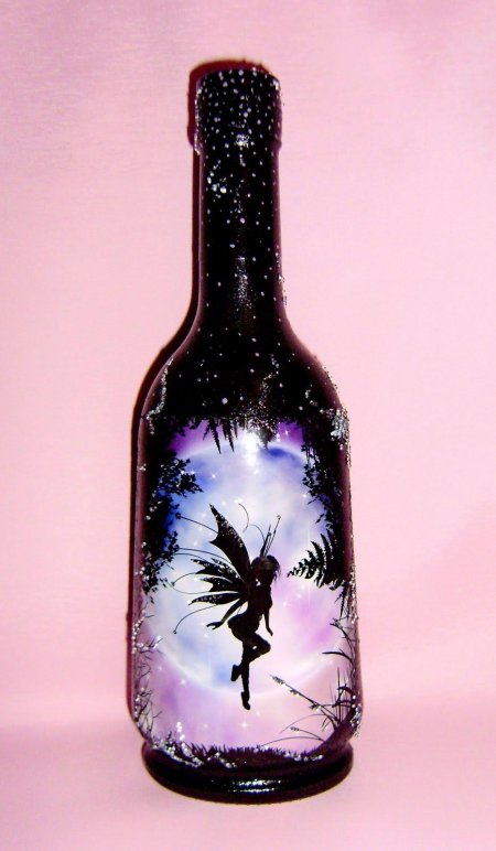 Красивая бутылка