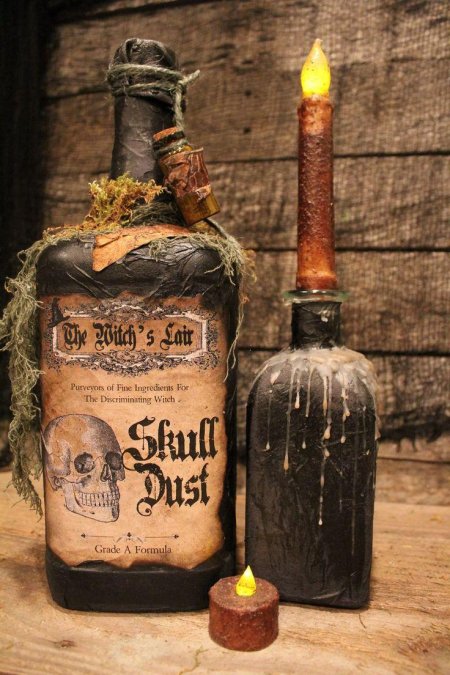 Декор бутылки зелья