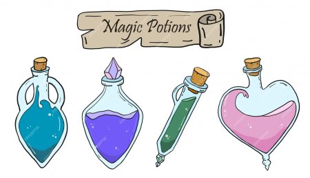 Зелья из гарри поттера рисунки
