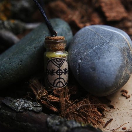 Оберег ведьмина бутылка