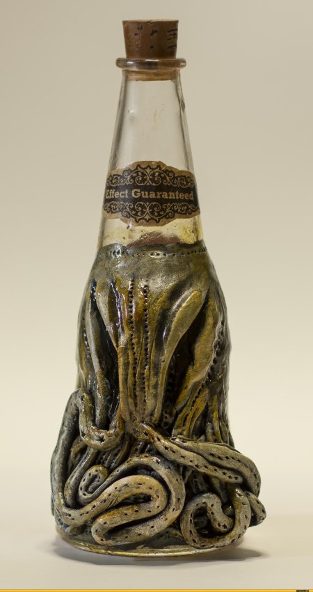 Декор бутылки