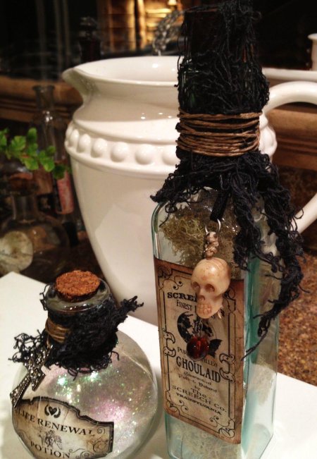 Бутылочки с зельем гарри поттер