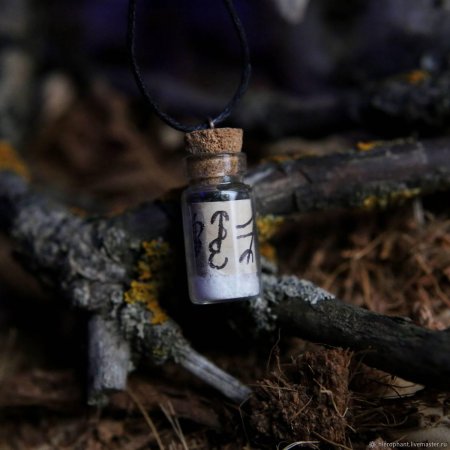 Оберег ведьмина бутылка