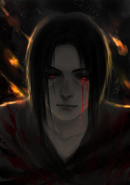 Итачи учиха арт