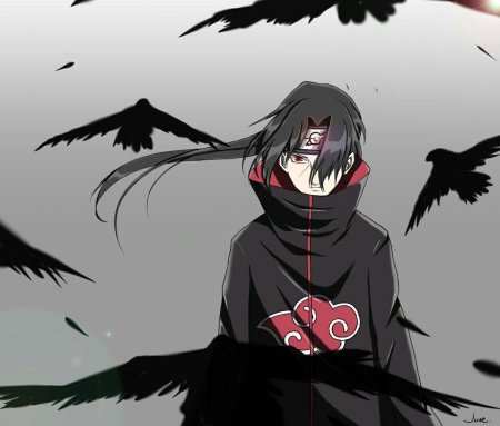 Итачи учиха ворон