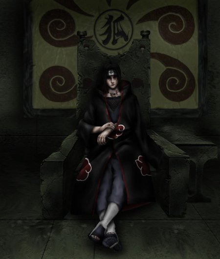 Итачи учиха на троне