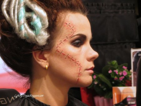 Невеста франкенштейна макияж