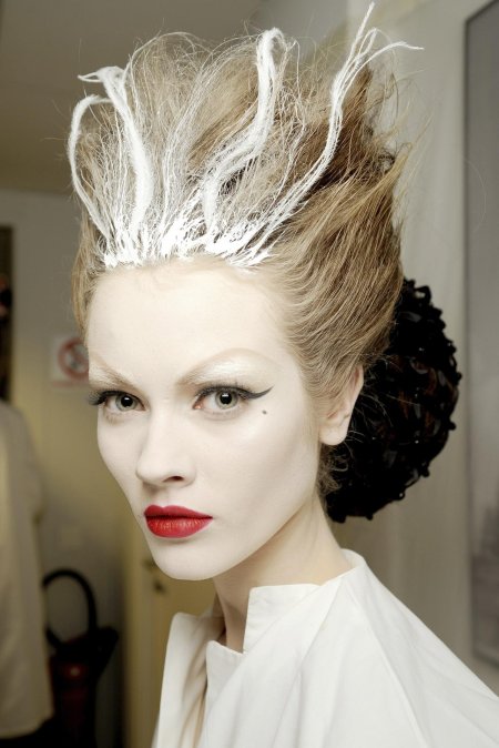 Прическа на хэллоуин