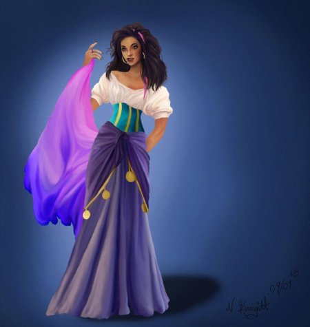 Эсмеральда персонаж дисней