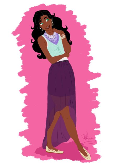 Принцессы диснея эсмеральда