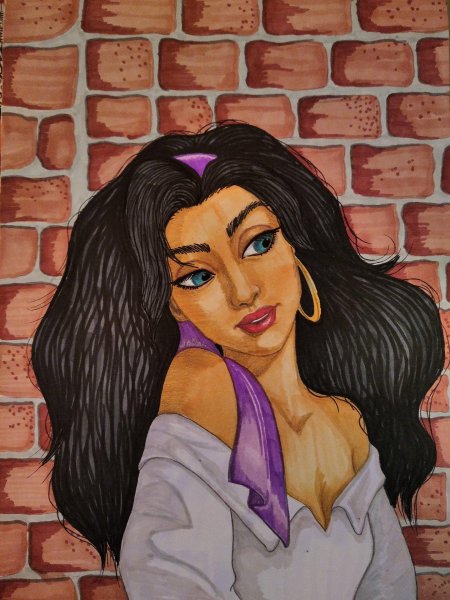 Эсмеральда портрет