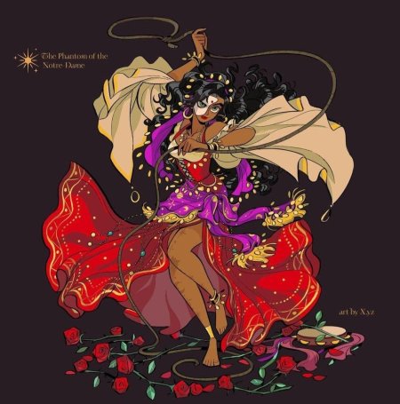 Цыганка эсмеральда дисней