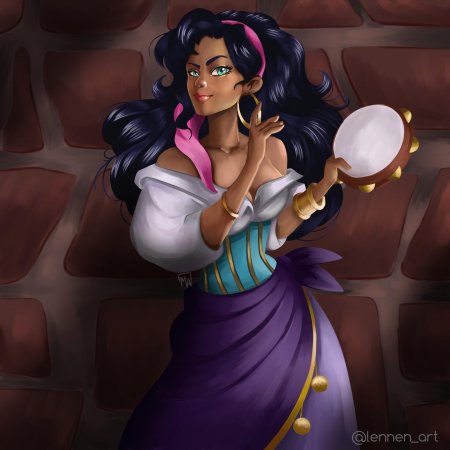 Цыганка эсмеральда дисней