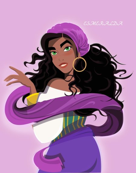 Цыганка эсмеральда дисней