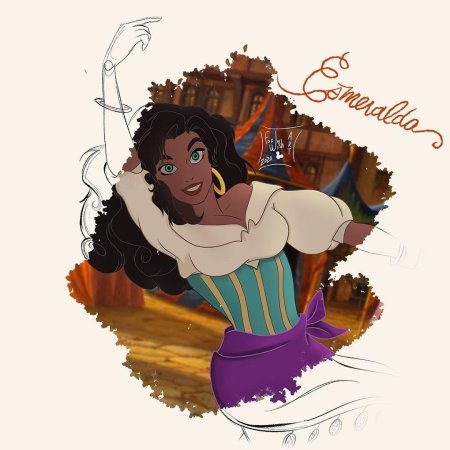 Эсмеральда мультфильм дисней