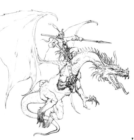 Рисунки дракон