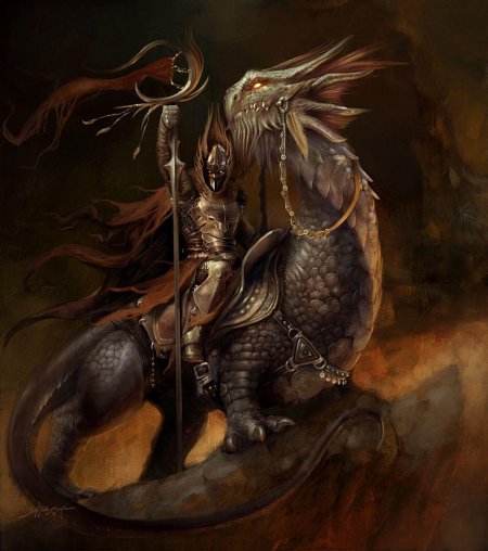 Ланселот рыцарь против дракона