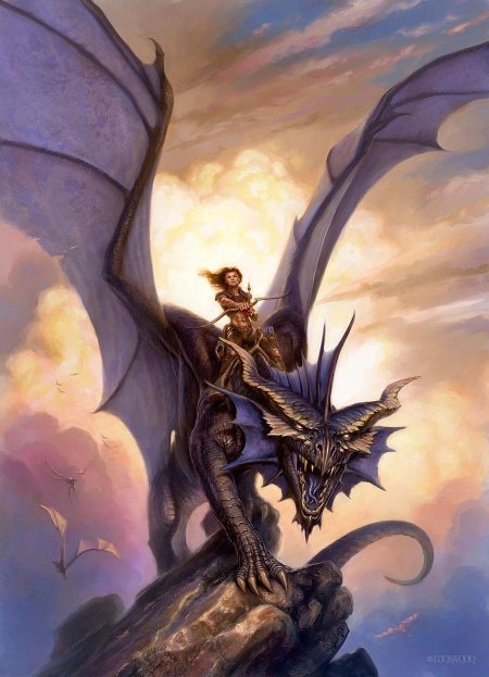 Фэнтези дракон