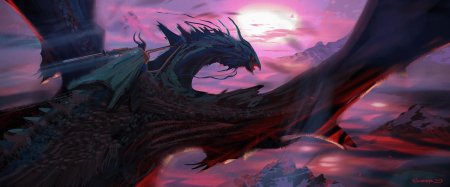 Драконы средиземья анкалагон