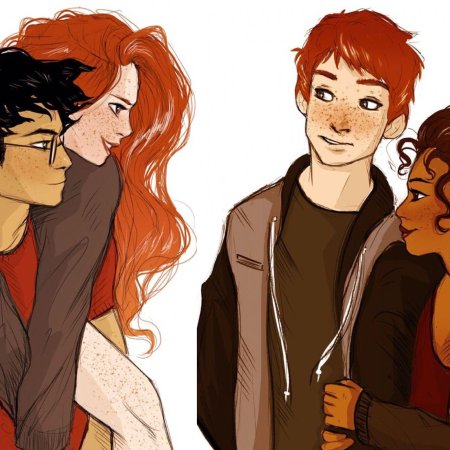 Гарри джеймс поттер и джинни уизли