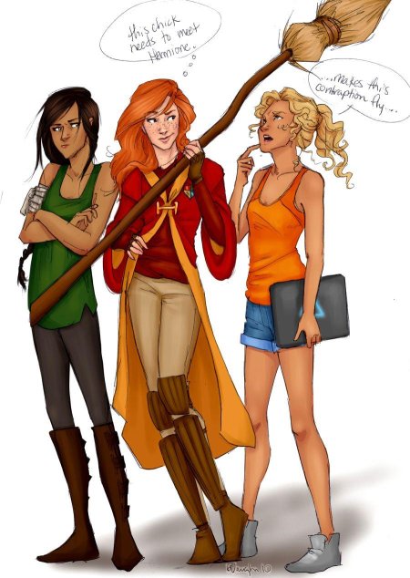 Джинни уизли и гарри арт