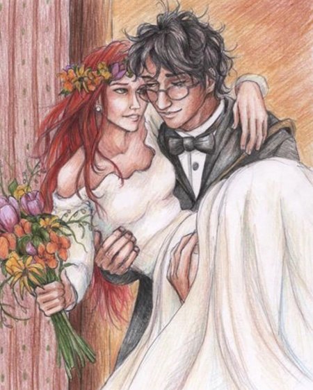 Гарри поттер и джинни уизли свадьба