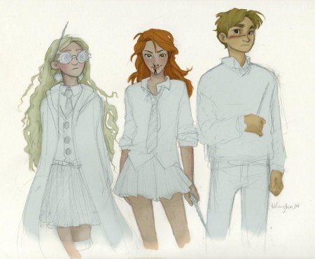 Серебряное трио гарри поттер