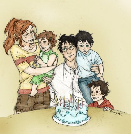 Семья гарри поттера и джинни