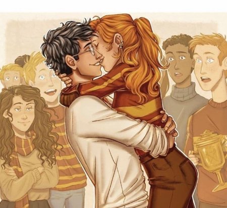 Гарри джеймс поттер и джинни уизли