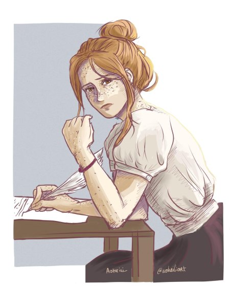 Джинни рон и близнецы уизли арт