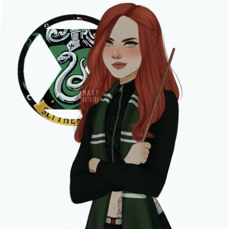 Джинни уизли слизерин