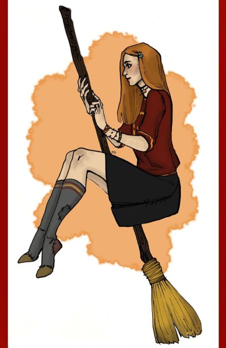 Джинни уизли арт