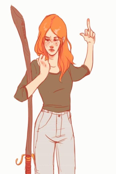 Джинни уизли арт