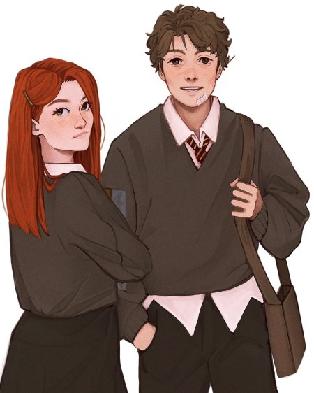 Гарри рон гермиона хогвартс