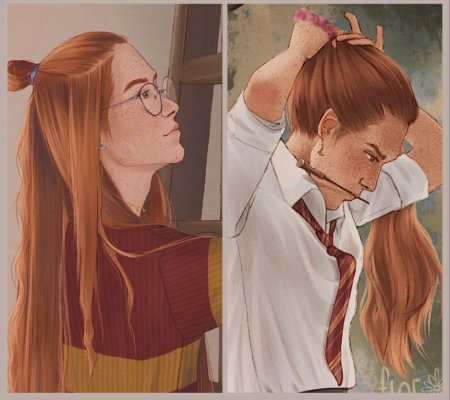 Джинни уизли арт