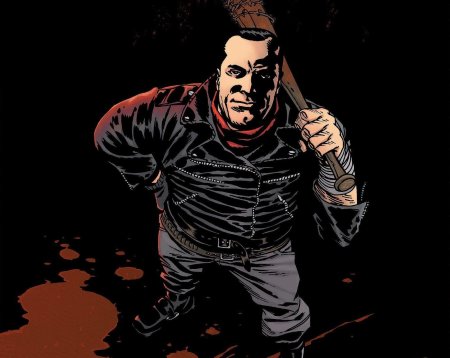 Ниган ходячие мертвецы комикс