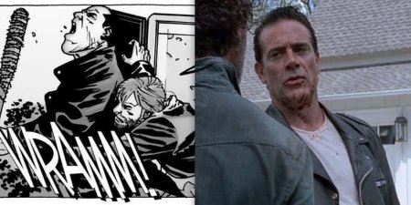 Ходячие мертвецы ниган и рик