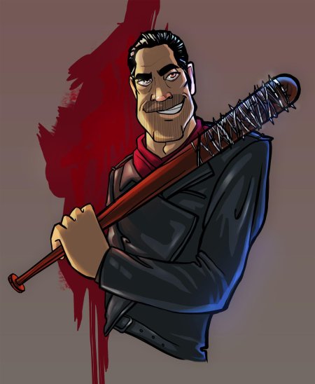 Ниган ходячие мертвецы